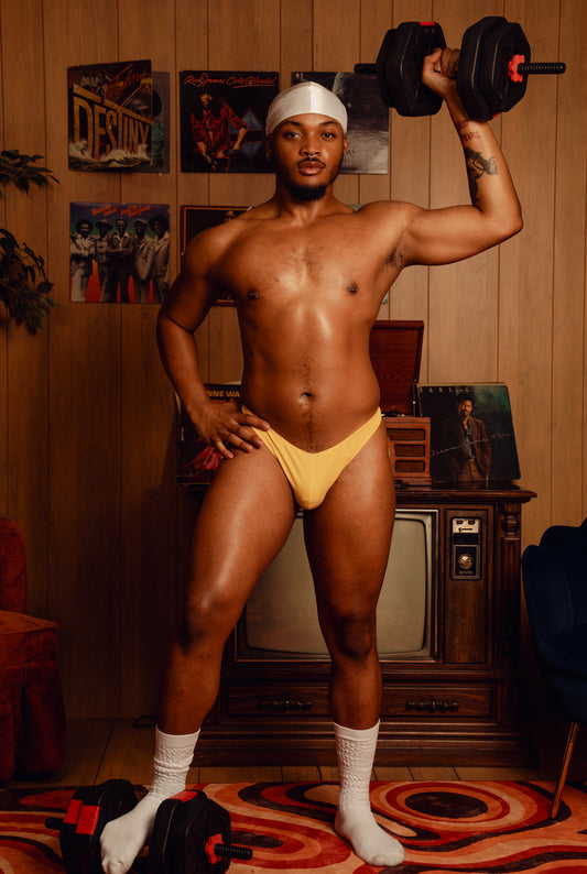 Mix & Match Cotton Thong Trifecta Bundle (Yellow)