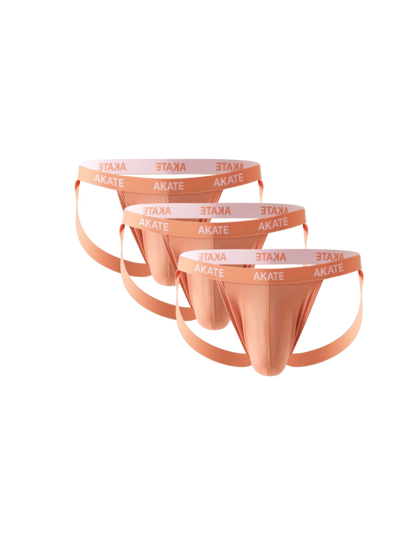 AKATE | Peach Jockstrap 3-Pack *PRE-ORDER*
